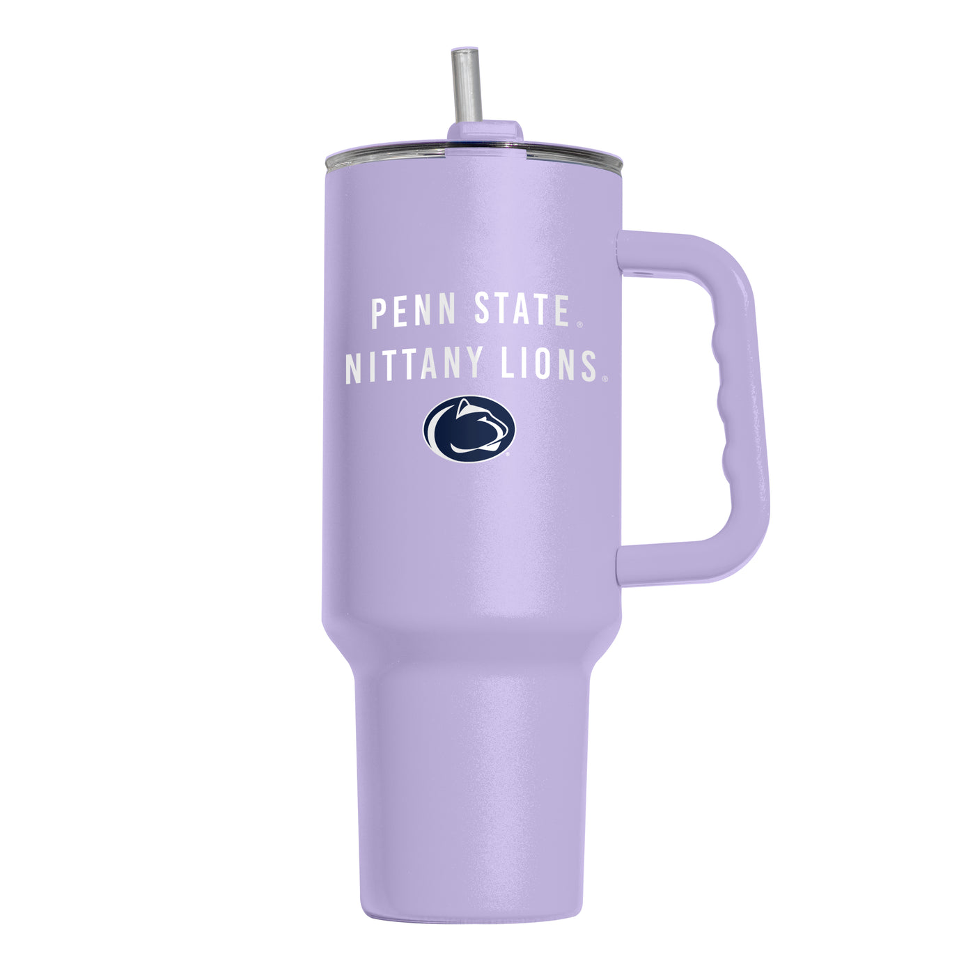 Penn State 40oz Tonal Lavender Powder Coat Tumbler