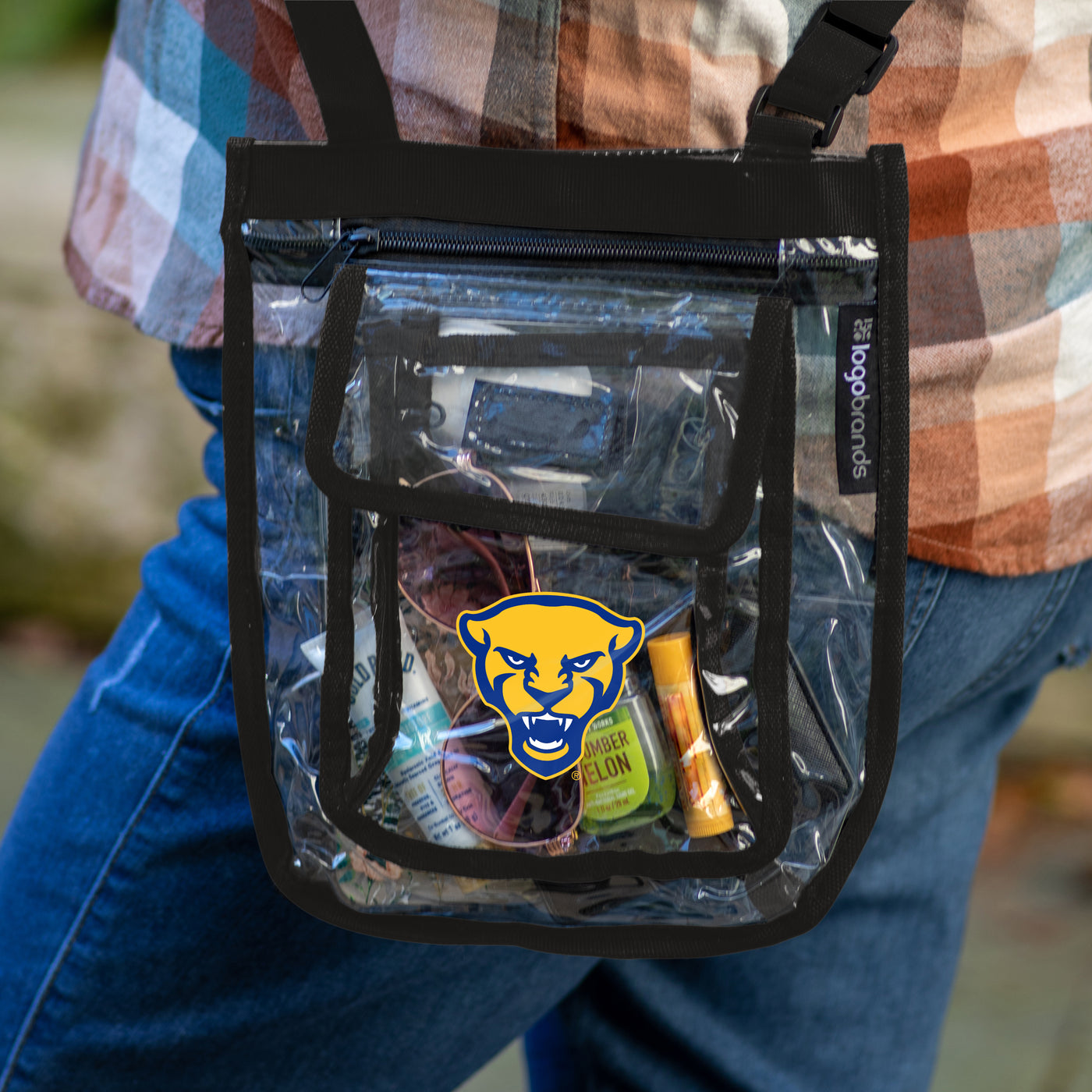 Pittsburgh Gameday Clear Crossbody - Logo Brands