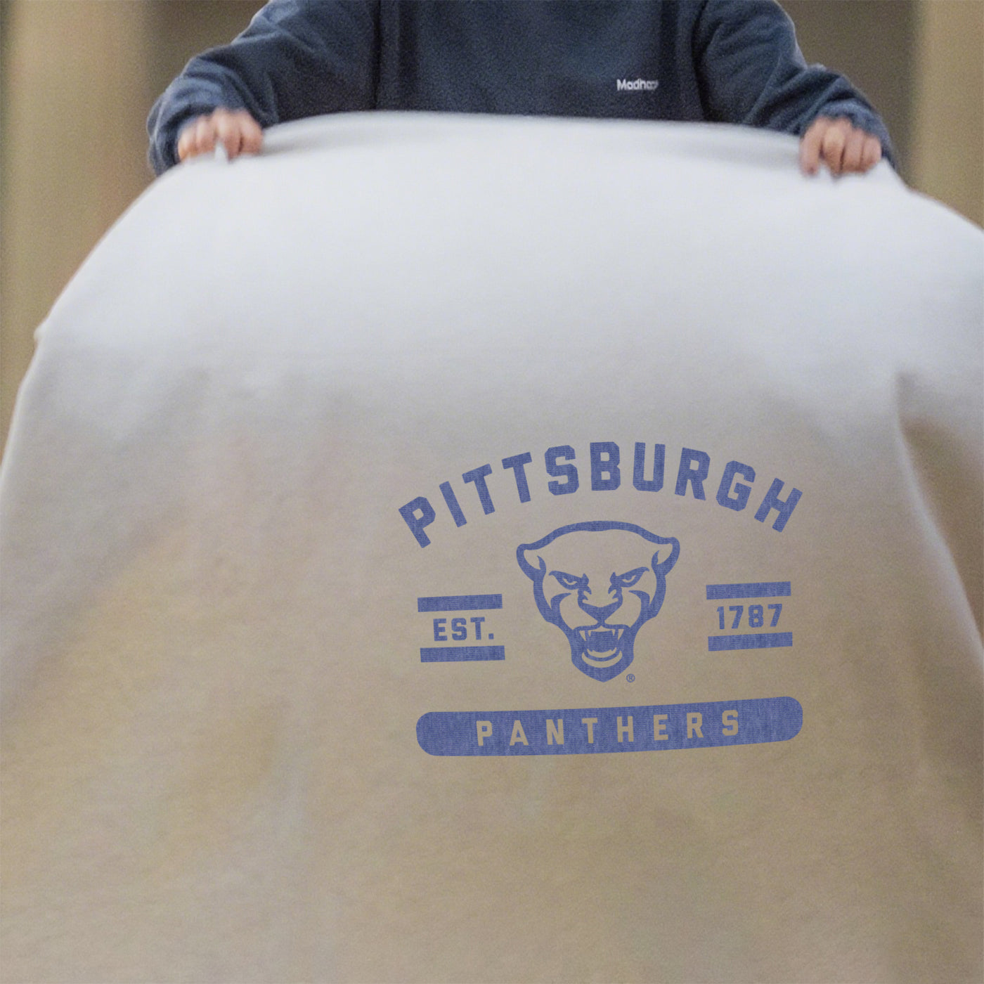 Pittsburgh Sublimated Sweatshirt Blanket
