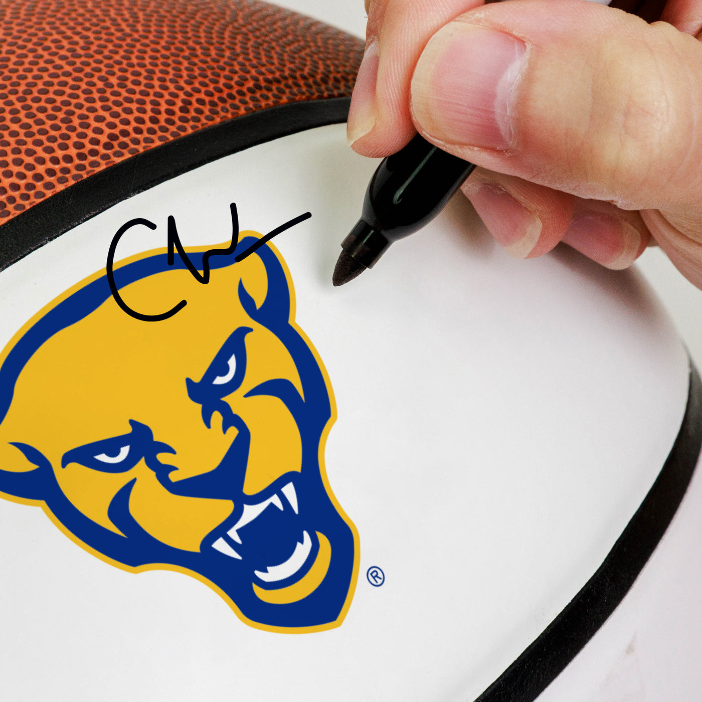 Pittsburgh Official-Size Autograph Basketball