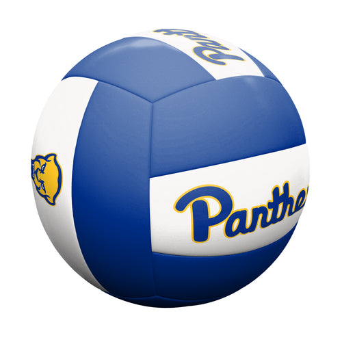 Pittsburgh Volleyball by Logo Brands, recreation volleyball with team logo, ready for play on a sandy court.