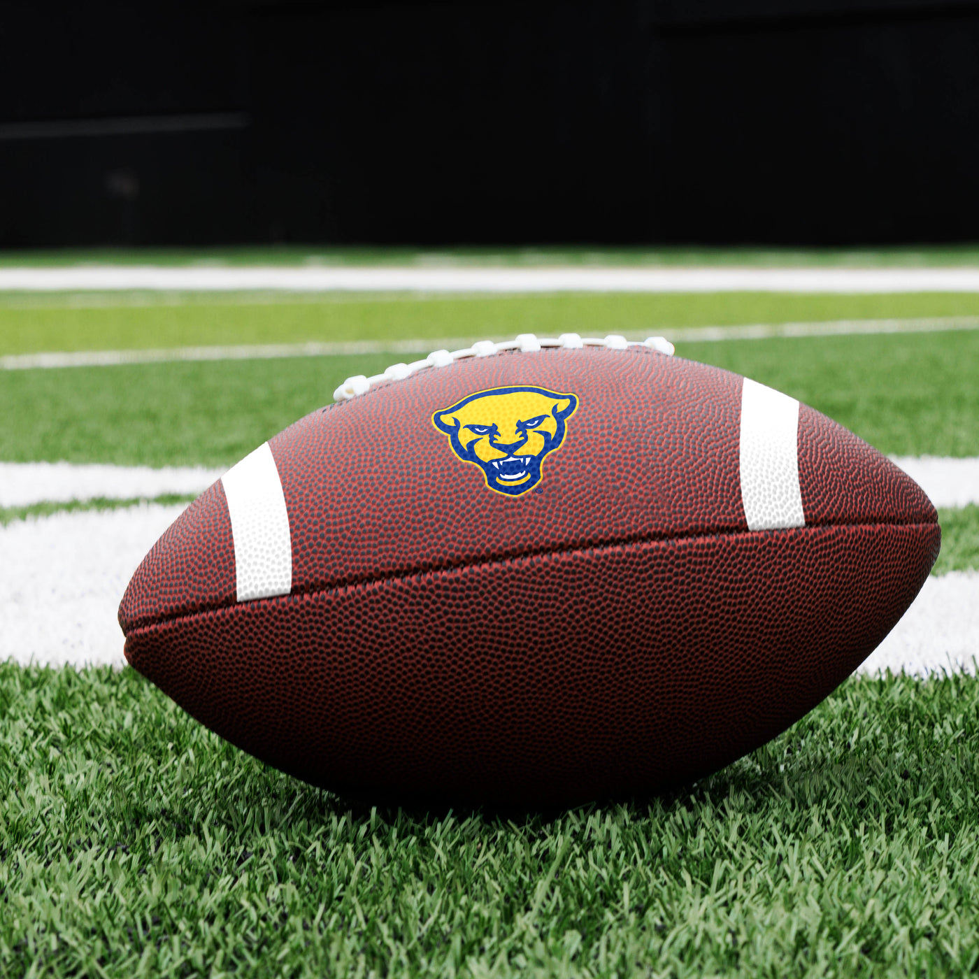 Pittsburgh Team Stripe Official-Size Composite Football
