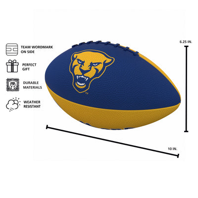 Pittsburgh Pinwheel Junior Size Rubber Football