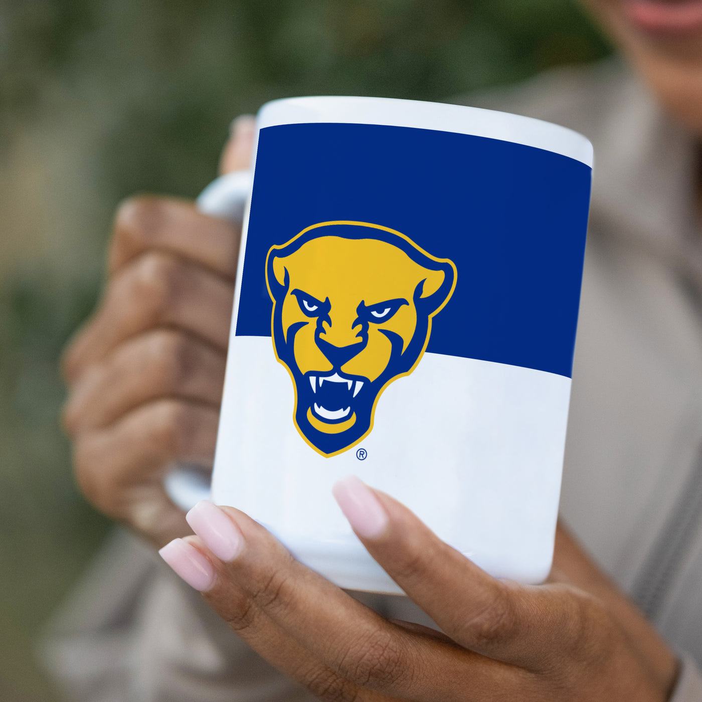 Pittsburgh Colorblock 15oz Sublimated Mug
