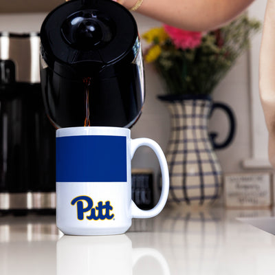 Pittsburgh Colorblock 15oz Sublimated Mug