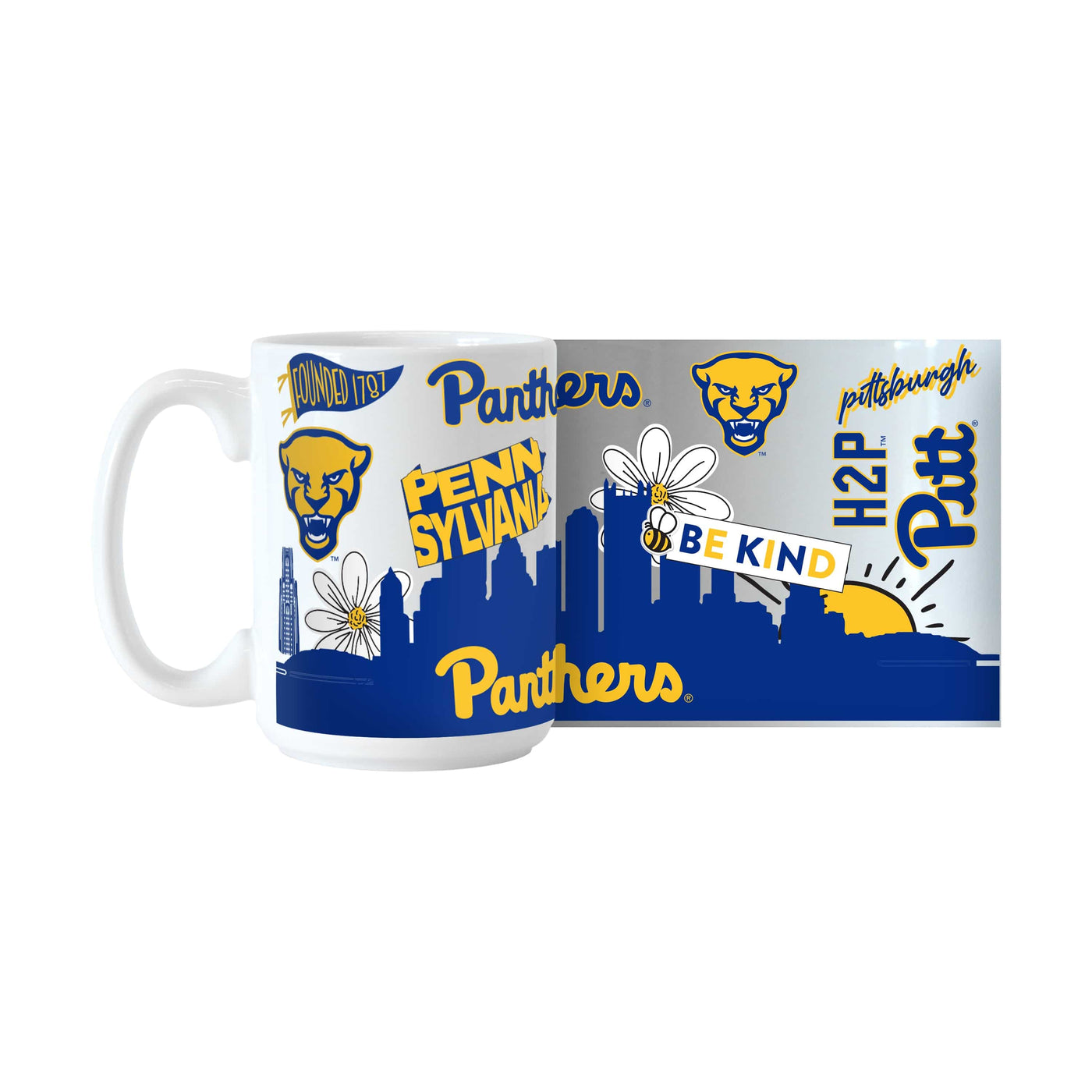 Pittsburgh 15oz Native Sublimated Mug