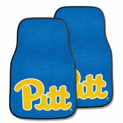 University of Pittsburgh 2-pc Carpet Car Mat Set