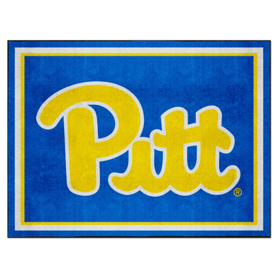 University of Pittsburgh 8x10 Rug