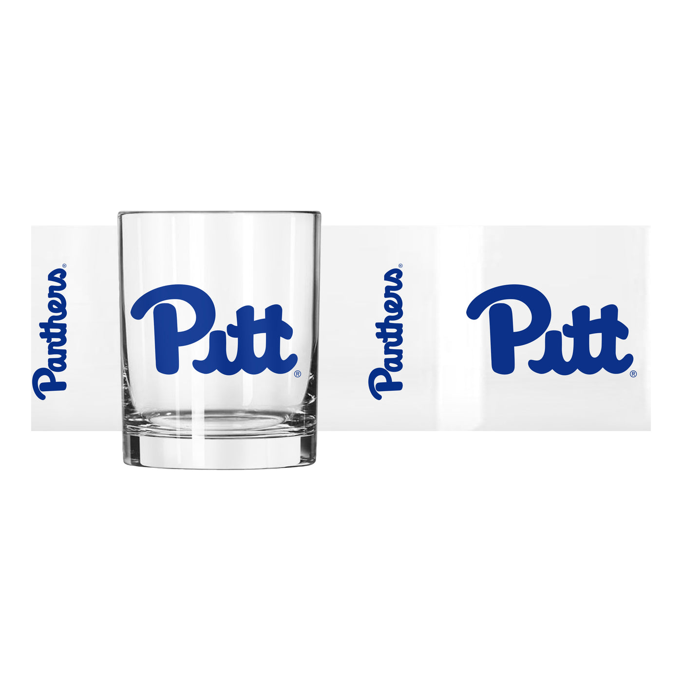 Pittsburgh 14oz Gameday Rocks Glass