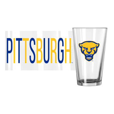 Pittsburgh 16oz Overtime Pint Glass - Logo Brands
