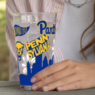 Pittsburgh 16oz Native Pint Glass