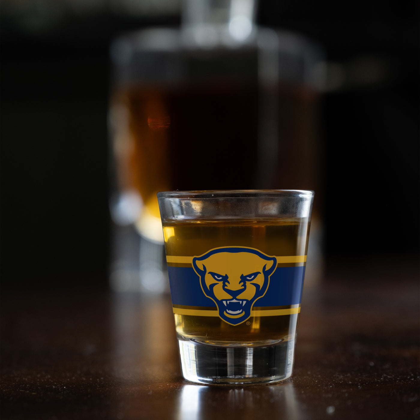 Pittsburgh 2oz Stripe Shot Glass