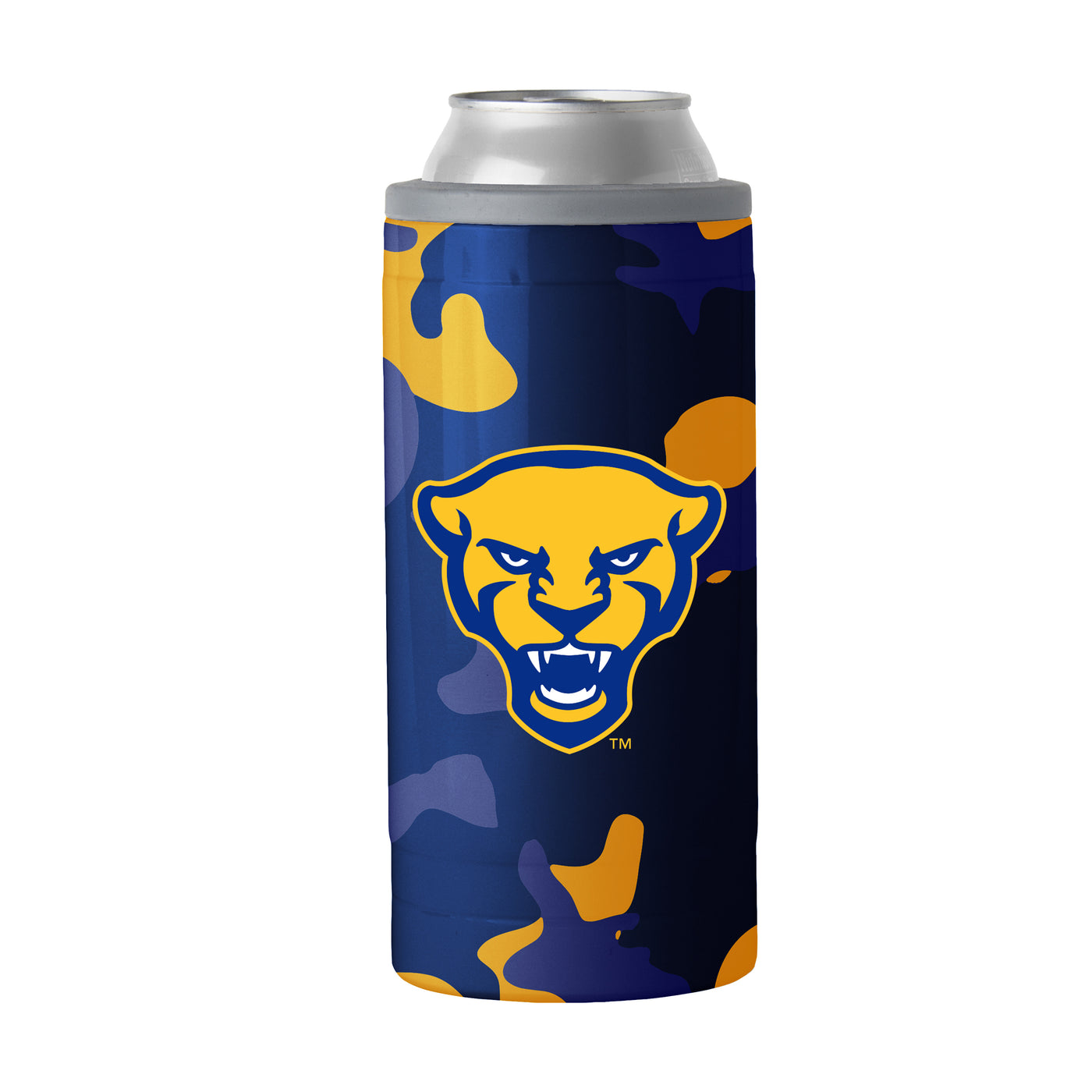 Pittsburgh 12oz Camo Swagger Slim Can Coolie