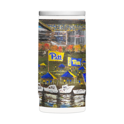 Pittsburgh 12oz Collector Powder Coat Slim Can Coolie