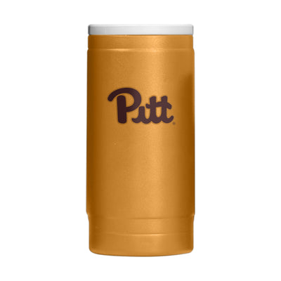 Pittsburgh 12oz Huddle Powder Coat Slim Can Coolie - Logo Brands