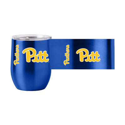 Pittsburgh Gameday 16oz Curved Beverage Tumbler