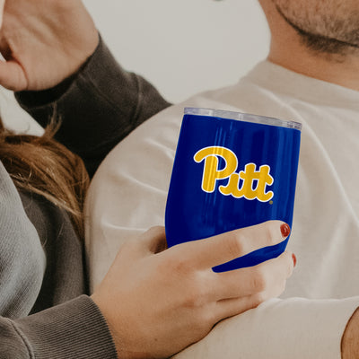 Pittsburgh Gameday 16oz Curved Beverage Tumbler