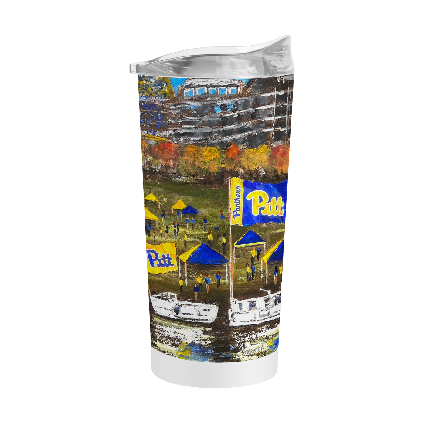 Pittsburgh 20oz Collector Powder Coat Tumbler