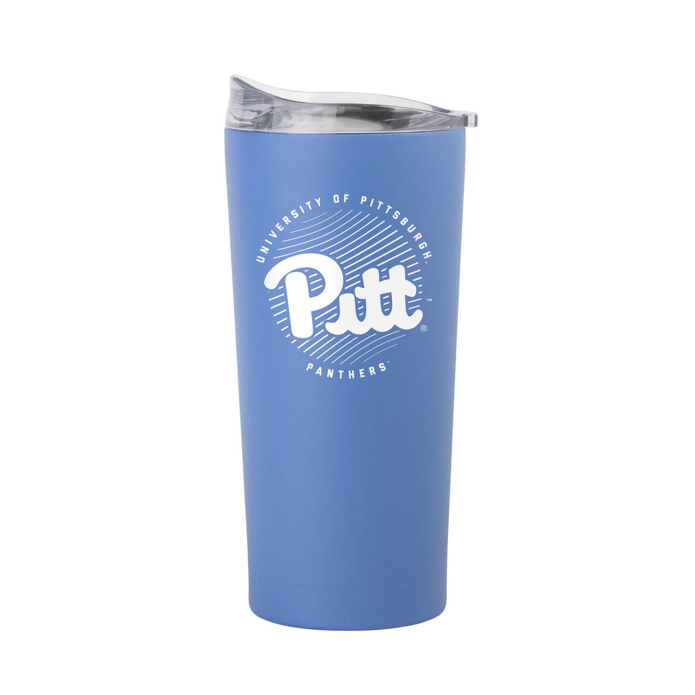 Pittsburgh 20oz Retro Script Arctic Powder Coat Tumbler