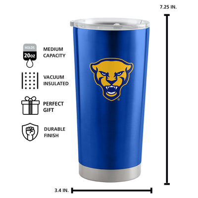 Pittsburgh Gameday 20oz Stainless Tumbler