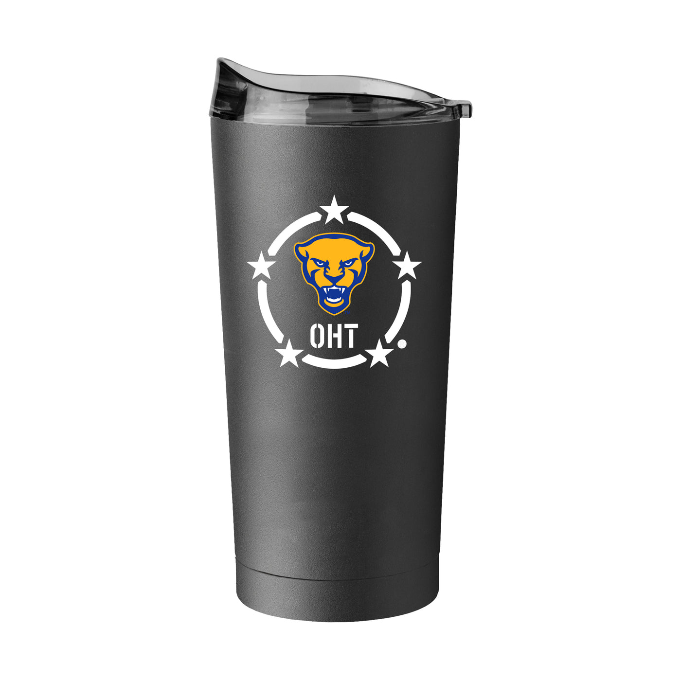 Pittsburgh/OHT Black 20oz Stainless Tumbler