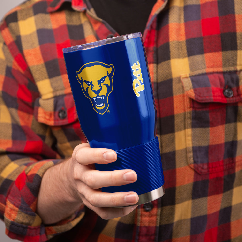 Logo Brands Tazza Pittsburgh Panthers A Righe – Capacità 425 Ml, Adatta A Microonde - 2