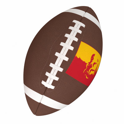 Pitt State Team Stripe Official-Size Composite Football