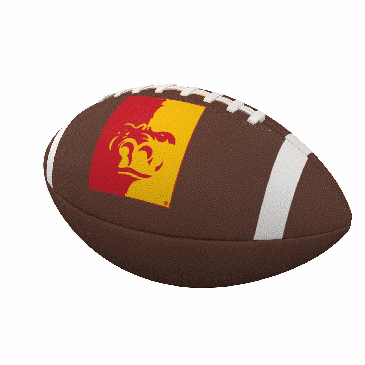 Pitt State Team Stripe Official-Size Composite Football