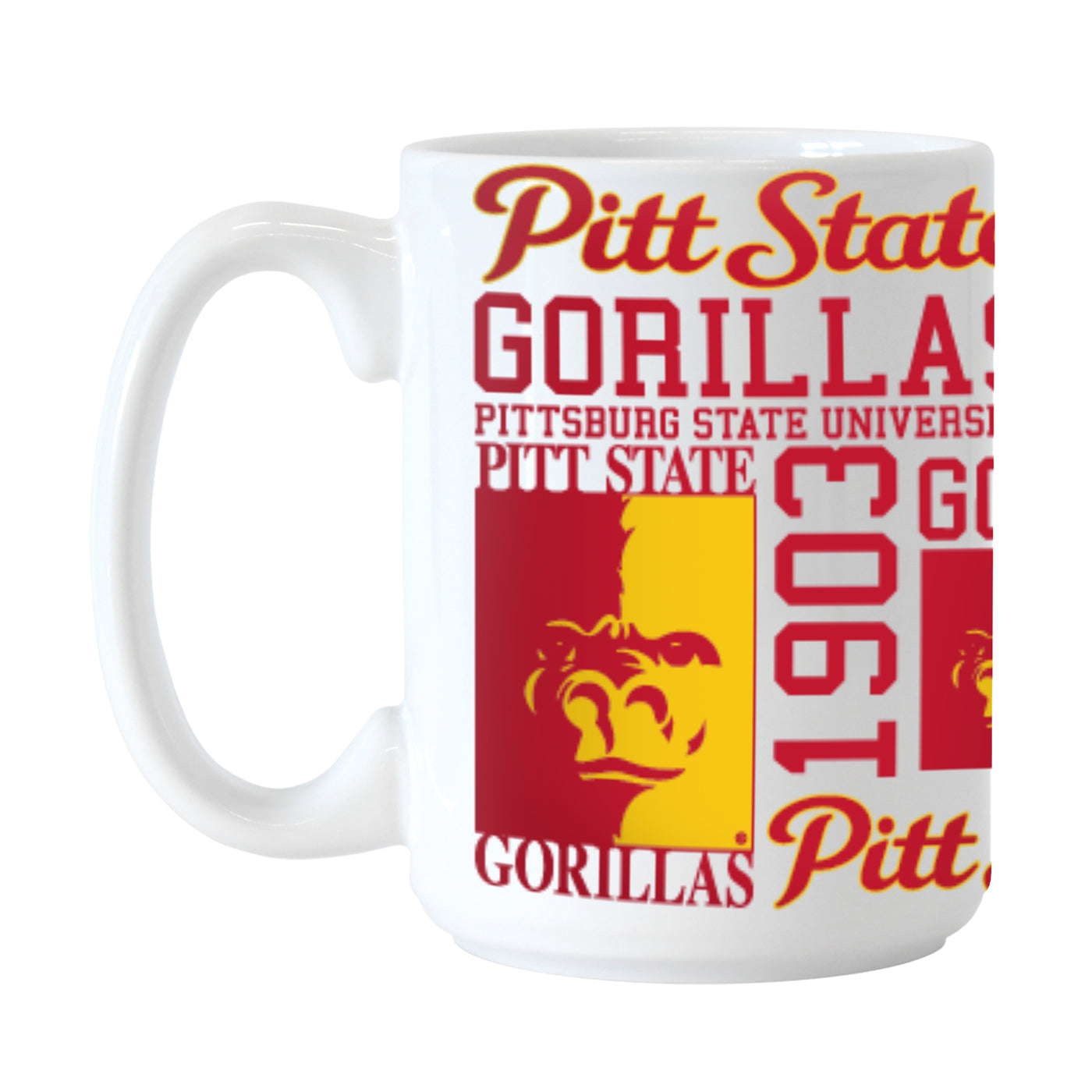 Pitt State 15oz Hype Sublimated Mug
