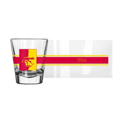 Pitt State 2oz Stripe Shot Glass