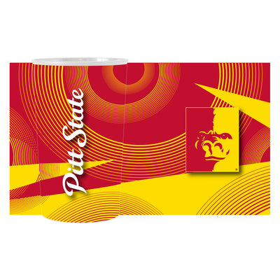 Pitt State Geometric Hardwall Cup 4 Pack
