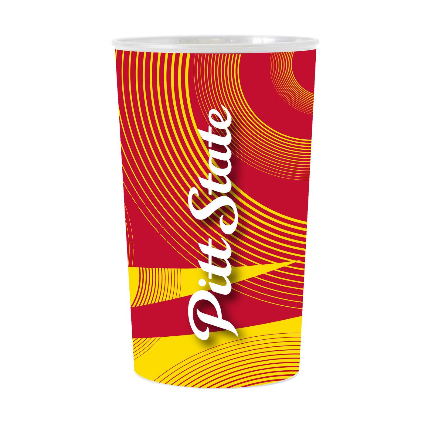 Pitt State Geometric Hardwall Cup 4 Pack