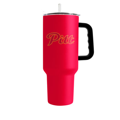 Pittsburg State 40oz Flipside Powder Coat Tumbler - Logo Brands