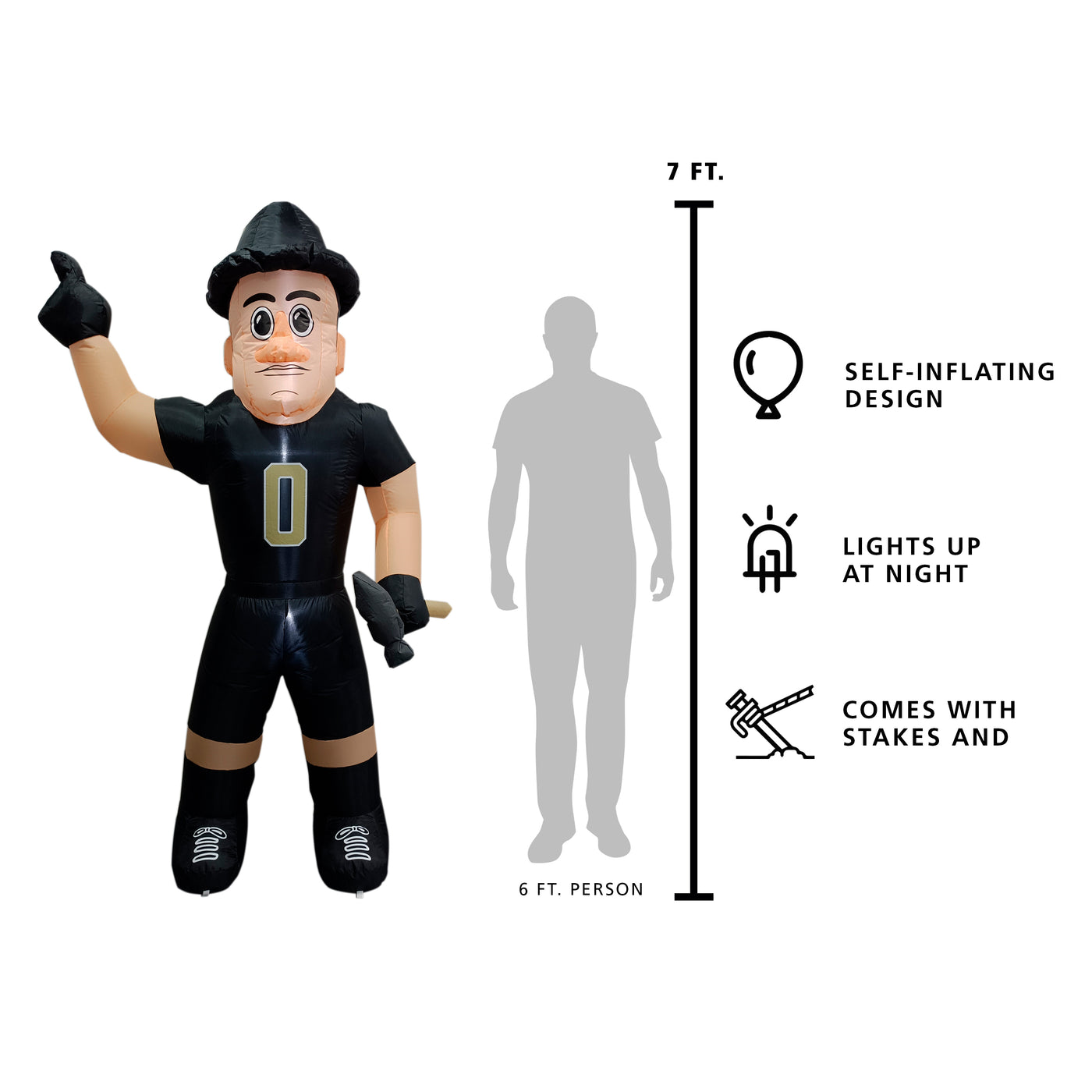 Purdue Yard Inflatable Mascot