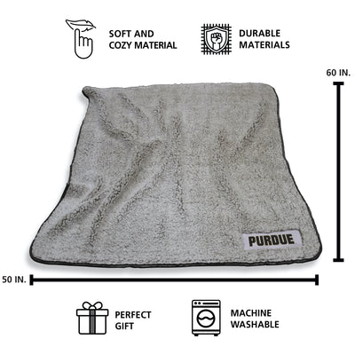 Purdue Frosty Fleece - Logo Brands