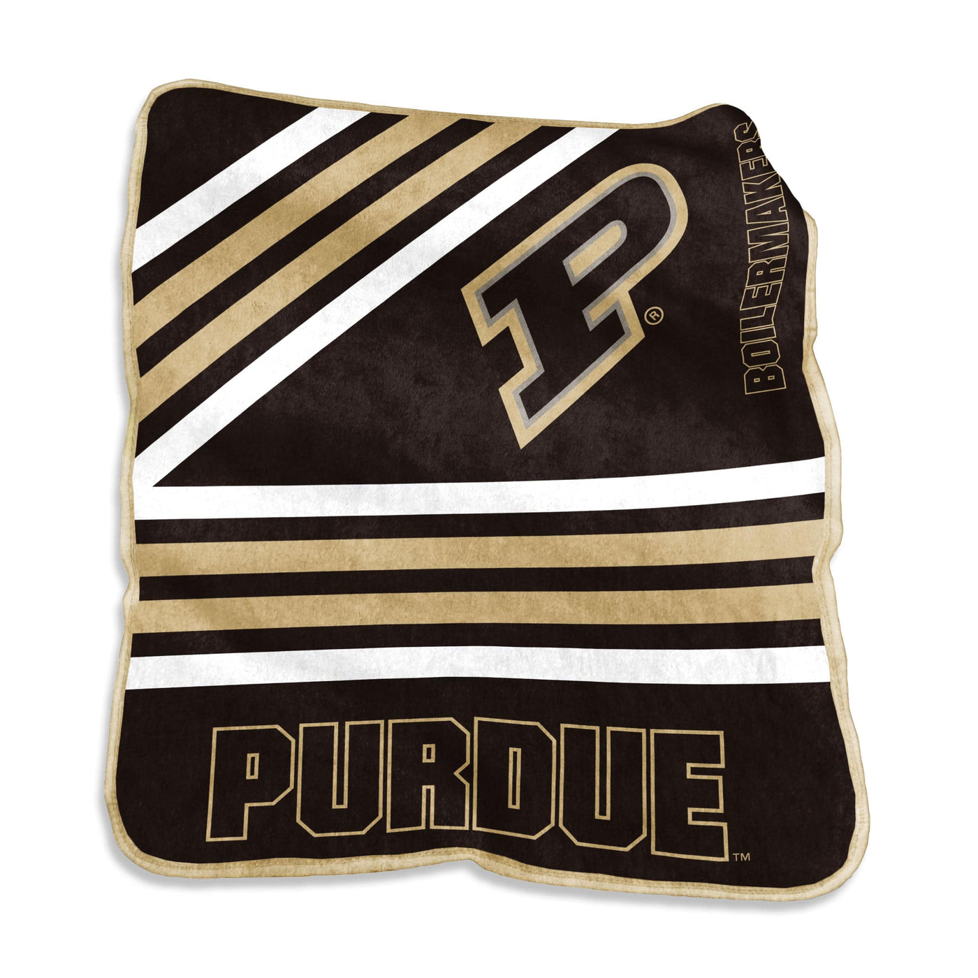 Purdue Raschel Throw