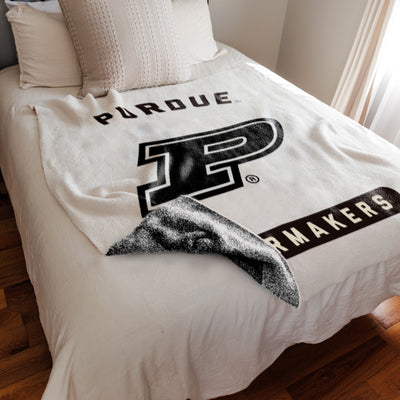 Purdue Luxe Prime Dreams Throw