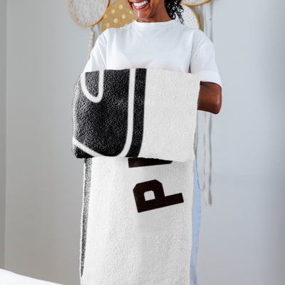 Purdue Luxe Prime Dreams Throw
