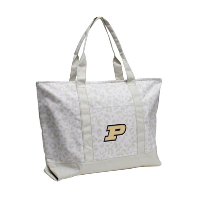 Purdue Leopard Pattern Tote - Logo Brands