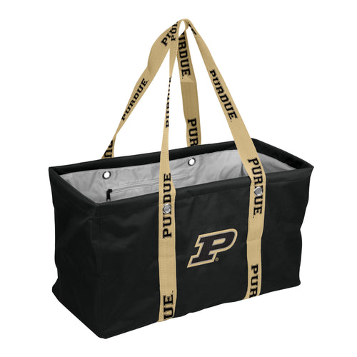 Purdue Picnic Caddy by Logo Brands featuring a bag with a detachable strap for convenient carrying and organization.