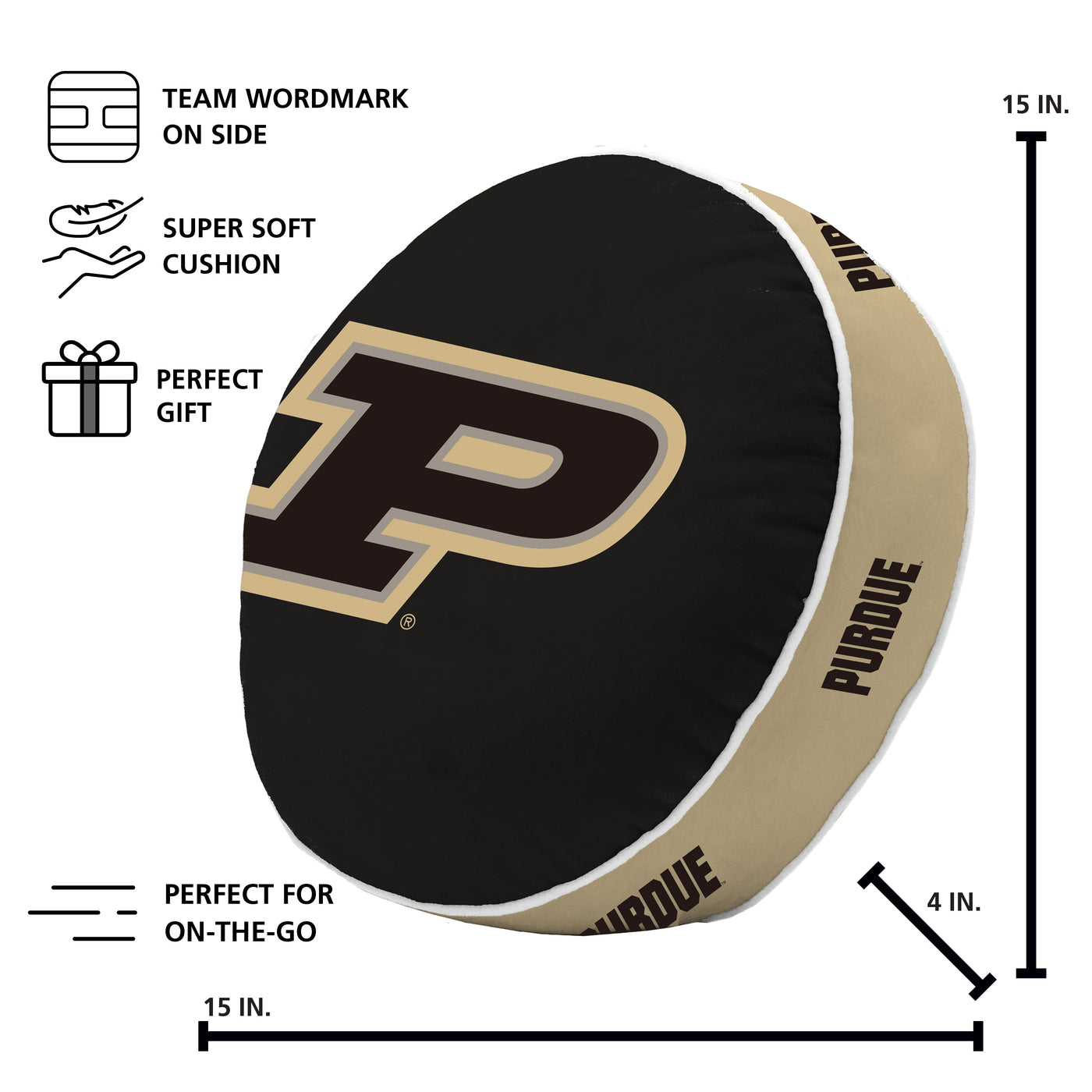 Purdue Puff Pillow