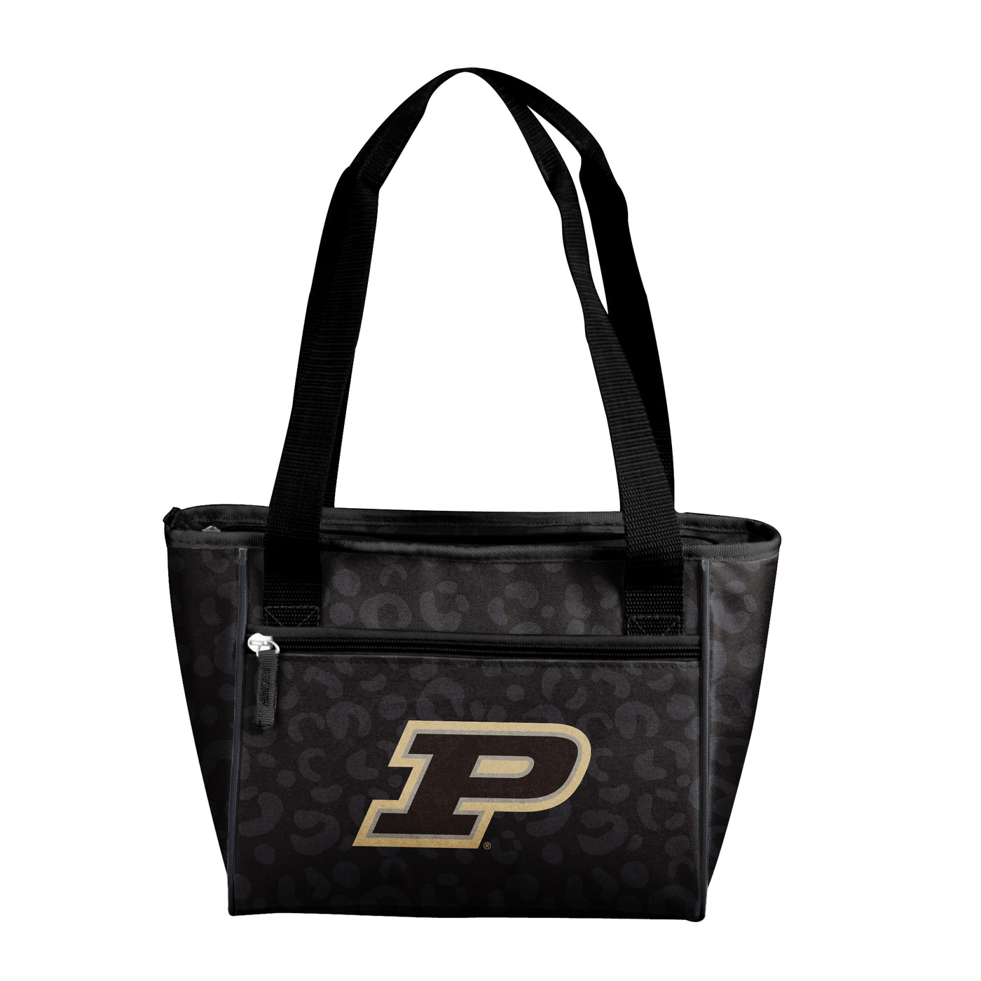 Purdue Leopard Print 16 Can Cooler Tote