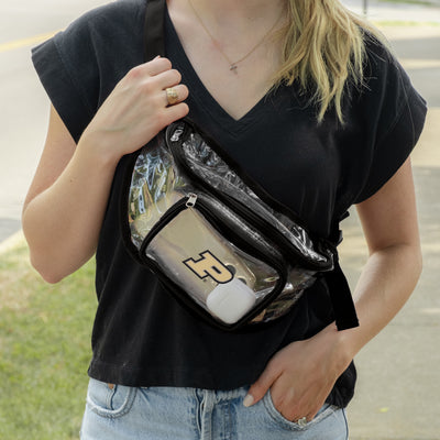 Purdue Clear Fanny Pack - Logo Brands