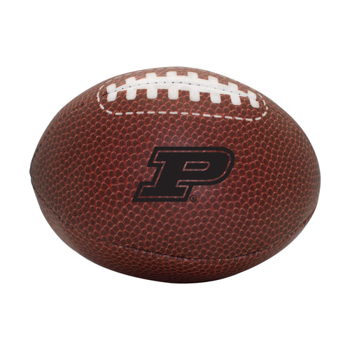 Purdue Micro Soft Football by Logo Brands, recreation football with Purdue logo, soft and lightweight for casual play.