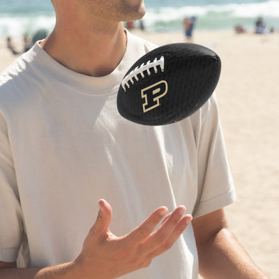Purdue Carbon Fiber Mini Size Glossy Football