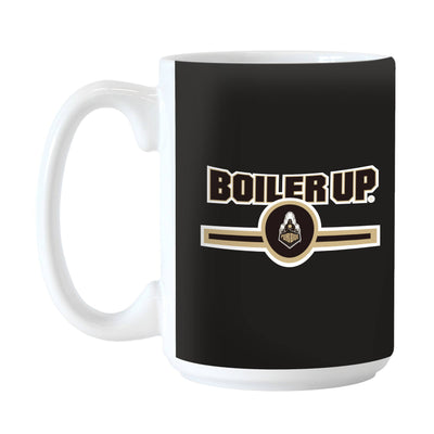 Purdue 15oz Letterman Sublimated Mug