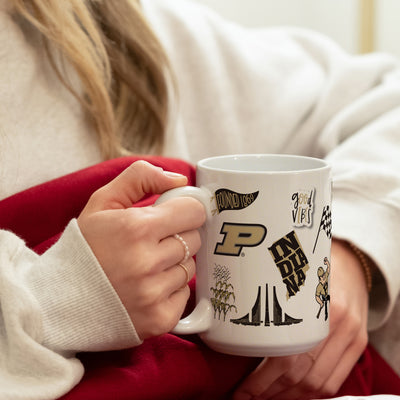 Purdue 15oz Native Sublimated Mug