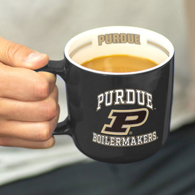 Purdue 15oz Stripe Mug