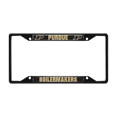 Purdue University Black License Plate Frame