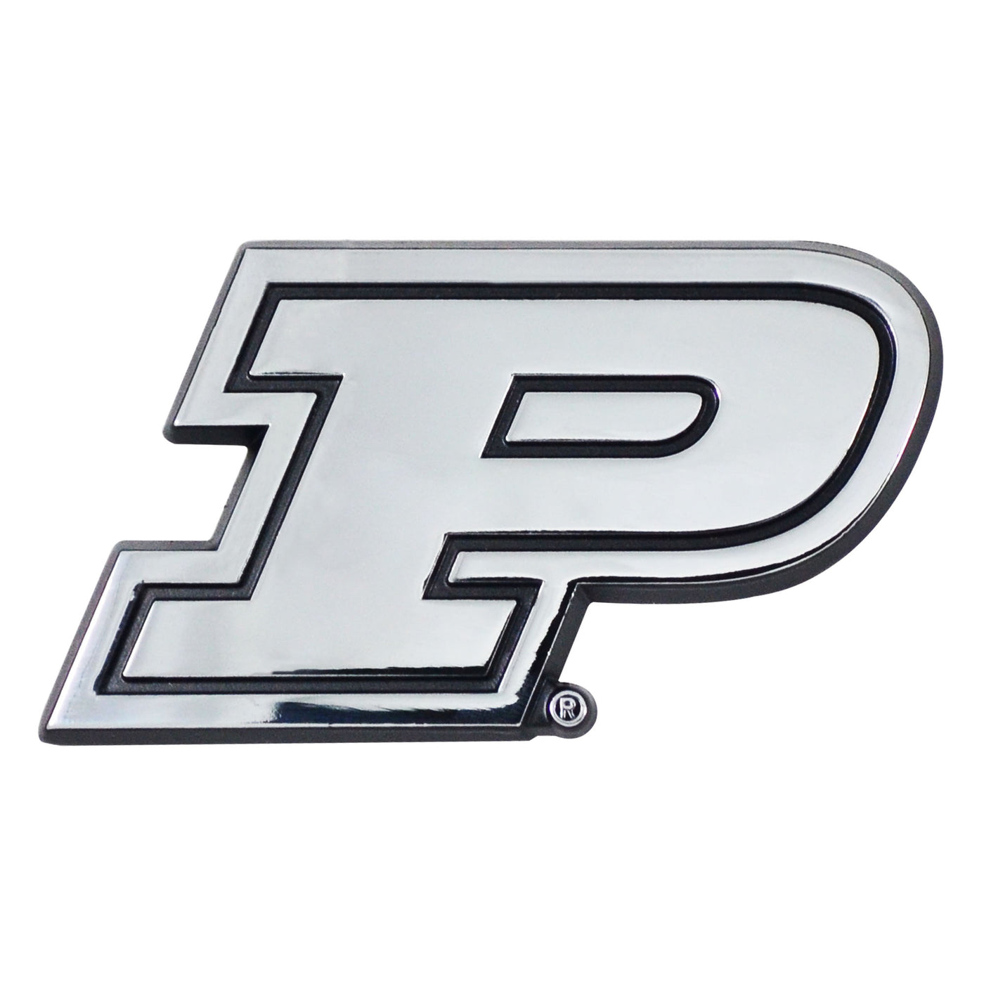 Purdue University Chrome Emblem